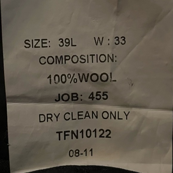 Jos A Bank Men’s Tailored Fit Travelers Collection Suit Jacket - Picture 12 of 12